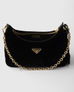 Prada Re-Edition mini velvet bag - Image 2